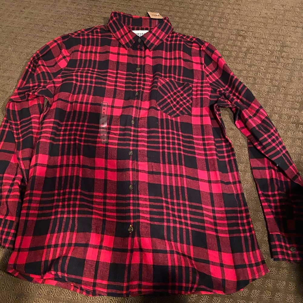 Brand new Field and Stream Red Flannel with tags